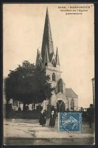 AK Rosporden, Clocher de l`Église paroissiale