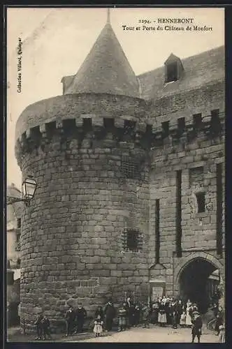 AK Hennebont, Tour et Porte du Château de Monfort