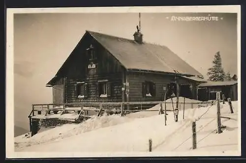 AK Annabergerhütte, Berghütte des österreichischen Gebirgsvereines am Tirolerkogel