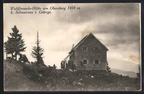 AK Waldfreunde-Hütte, Berghütte am Obersberg