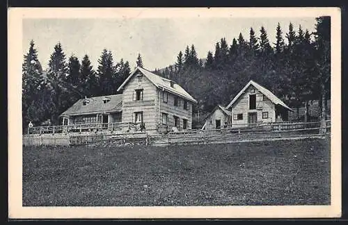 AK Unterberg-Schutzhaus, Berghütte des Österreichischen Touristenklub