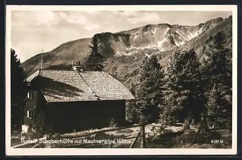 AK Rudolf Schoberhütte, Berghütte auf Mautneralpe