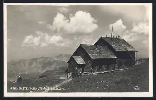 AK Reichenstein-Schutzhaus, Berghütte auf dem Reichenstein