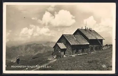 AK Reichenstein-Schutzhaus, Berghütte auf dem Reichenstein