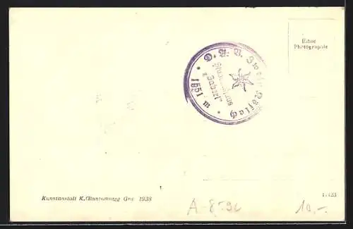 AK Gablerhaus, Berghütte d. Zweig Köflach d. D. A. V. auf der Stubalpe