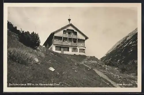 AK Sollsteinhaus, Berghütte im Karwendel