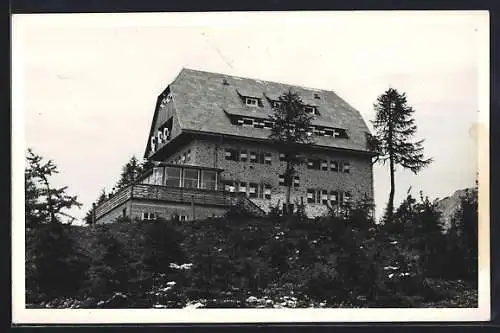 AK Linzer Tauplitzhaus, Berghütte des Österreichischen Alpenverein Sektion Linz