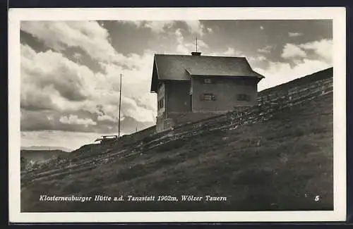 AK Klosterneuburger Hütte, Berghütte a. d. Tanzstatt, Wölzer Tauern