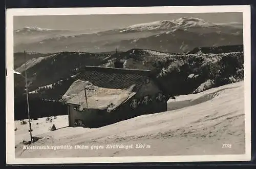 AK Klosterneuburgerhütte, Berghütte gegen Zirbitzkogel