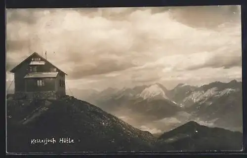 AK Kellerjoch-Hütte, Berghütte mit Panorama