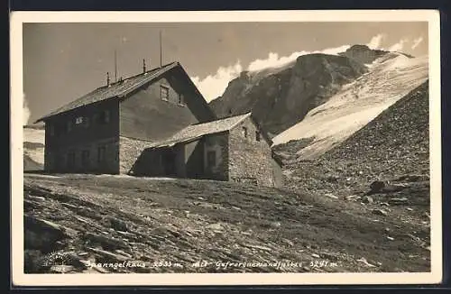 AK Spannagelhaus, Berghütte mit Gefrorenewandspitze