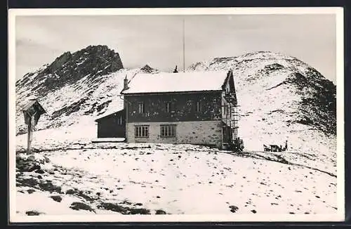 AK Tuxerjochhaus, Berghütte in den Zillertaleralpen