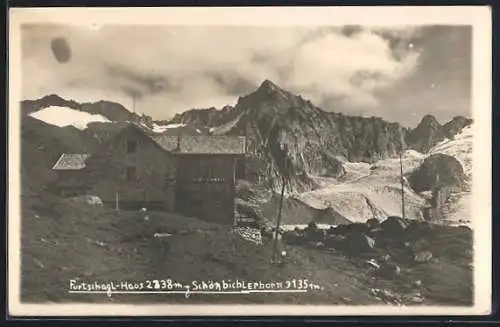 AK Furtschagl-Haus, Ansicht gegen das Schönbichlerhorn