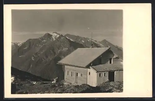 AK Penkenhütte, Aussicht auf die Berge