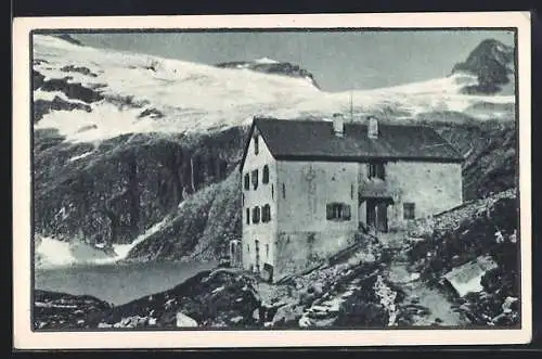 AK Rudolfshütte am Weissensee, Berghütte des Dt. u. Österr. Alpen-Vereins