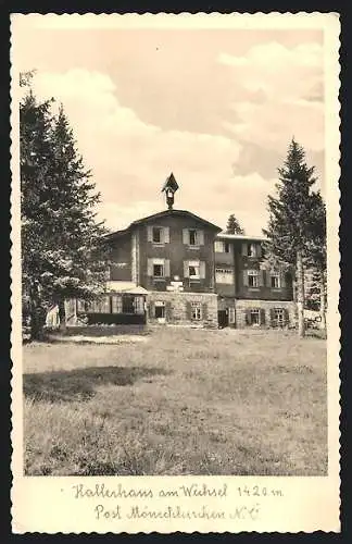 AK Hallerhaus am Wechsel, Post Mönichkirchen