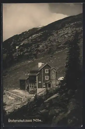 AK Ötscherschutzhaus des Österreich. Touristenklub