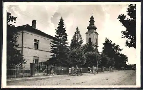 AK Nagyberezna, Föszolgabirói hivatal és G. kath. templom