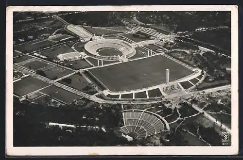 AK Berlin, Reichssportfeld mit Dietrich Eckardt Freilichtbühne