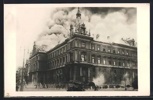 AK Wien, Brand des Justizpalastes 1927