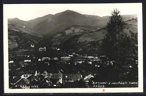 AK Rachov, Totalansicht der Gemeinde