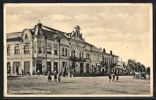 AK Tacovo, Námestí-hotel Koruna