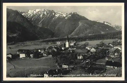 AK Neukirchen am Grossvenediger, Ort mit der Kirche