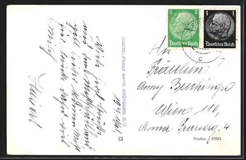 AK Steinbach a. d. Steyr, Blick auf den Ort