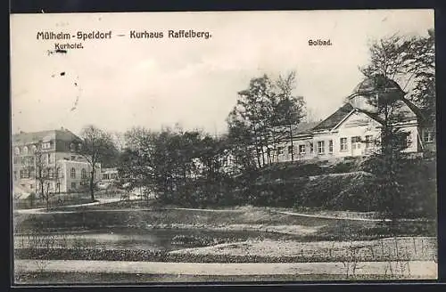 AK Mülheim-Speldorf, Kurhaus Raffelberg, Kurhotel und Solbad