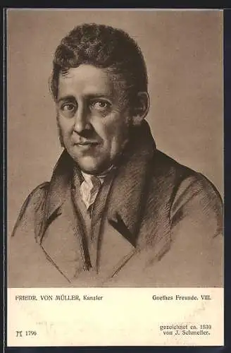 AK Goethes Freunde, Friedrich von Müller, Kanzler