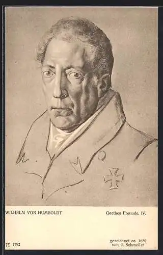 AK Goethes Freunde: Wilhelm von Humboldt