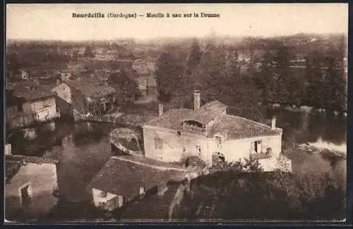 AK Bourdeille, Dordogne, Moulin à eau sur la Dronne