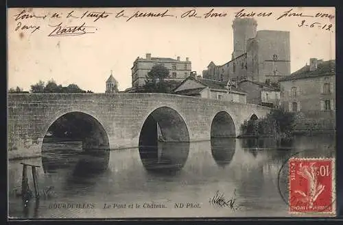 AK Bourdeilles, Le Pont et le Château