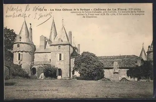 AK La Finou, Vieux Château de la Dordogne, commune de Sainte-Colombe