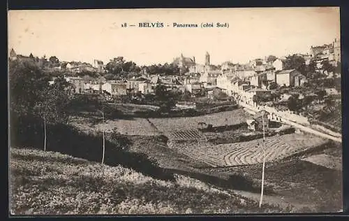 AK Belvès, Panorama, côté Sud