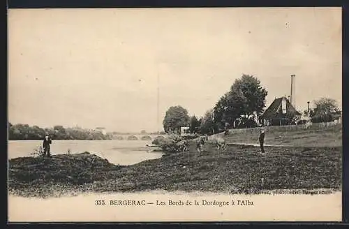 AK Bergerac, Les bords de la Dordogne à l`Alba