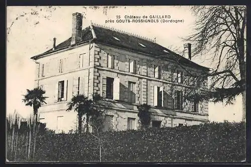 AK Gouts-Rossignols, Château de Gaillard, Dordogne