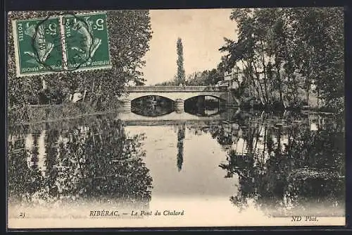 AK Ribérac, Le Pont du Chalard