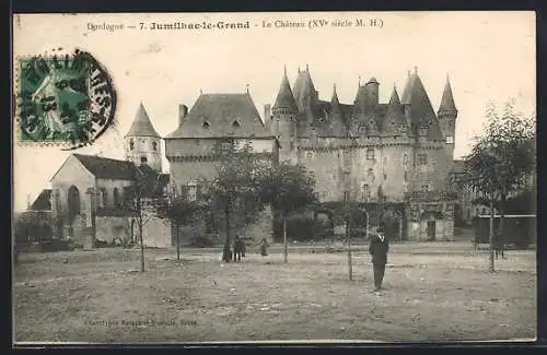 AK Jumilhac-le-Grand, Le Château, XVe siècle M. H.