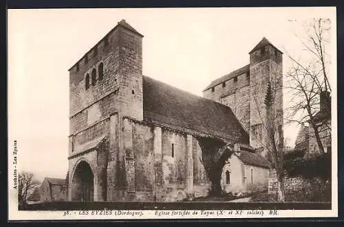 AK Les Eyzies, Église fortifiée de Tayac, Xe et XIe siècles