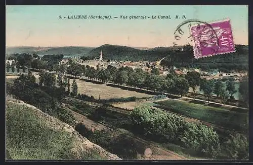 AK Lalinde, Vue générale et le canal