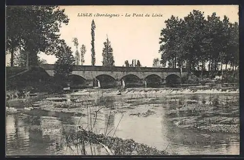 AK Lisle, Le Pont de Lisle sur la Dordogne