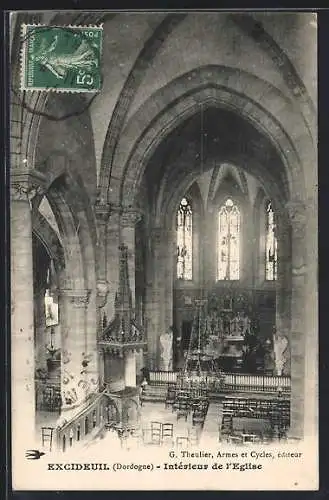 AK Excideuil, Intérieur de l`église