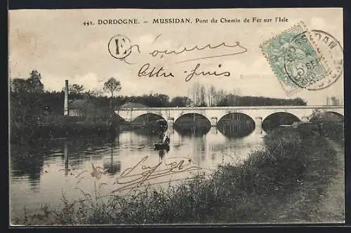 AK Mussidan, Pont du Chemin de Fer sur l`Isle