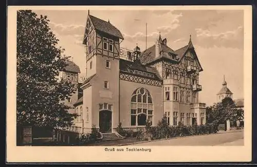 AK Tecklenburg, Hotel Burggraf v. H. Gerstengarbe