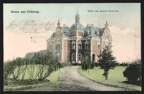 AK Ochtrup, Villa von Anton Laurenz