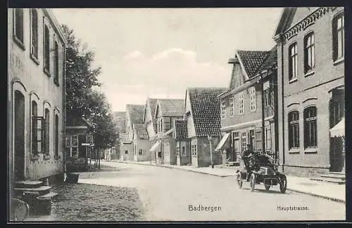 AK Badbergen, Partie in der Hauptstrasse