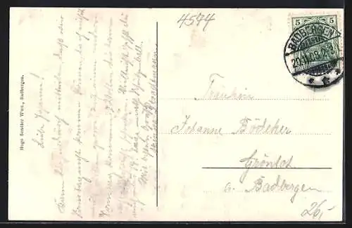 AK Badbergen, Partie in der Hauptstrasse
