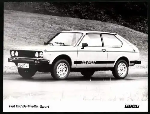 Fotografie Auto Fiat 128 Berlinetta Sport, Werkfoto