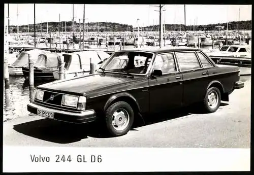 Fotografie Auto Volvo 244 GL D6, Stufenheck-Limousine, Werkfoto